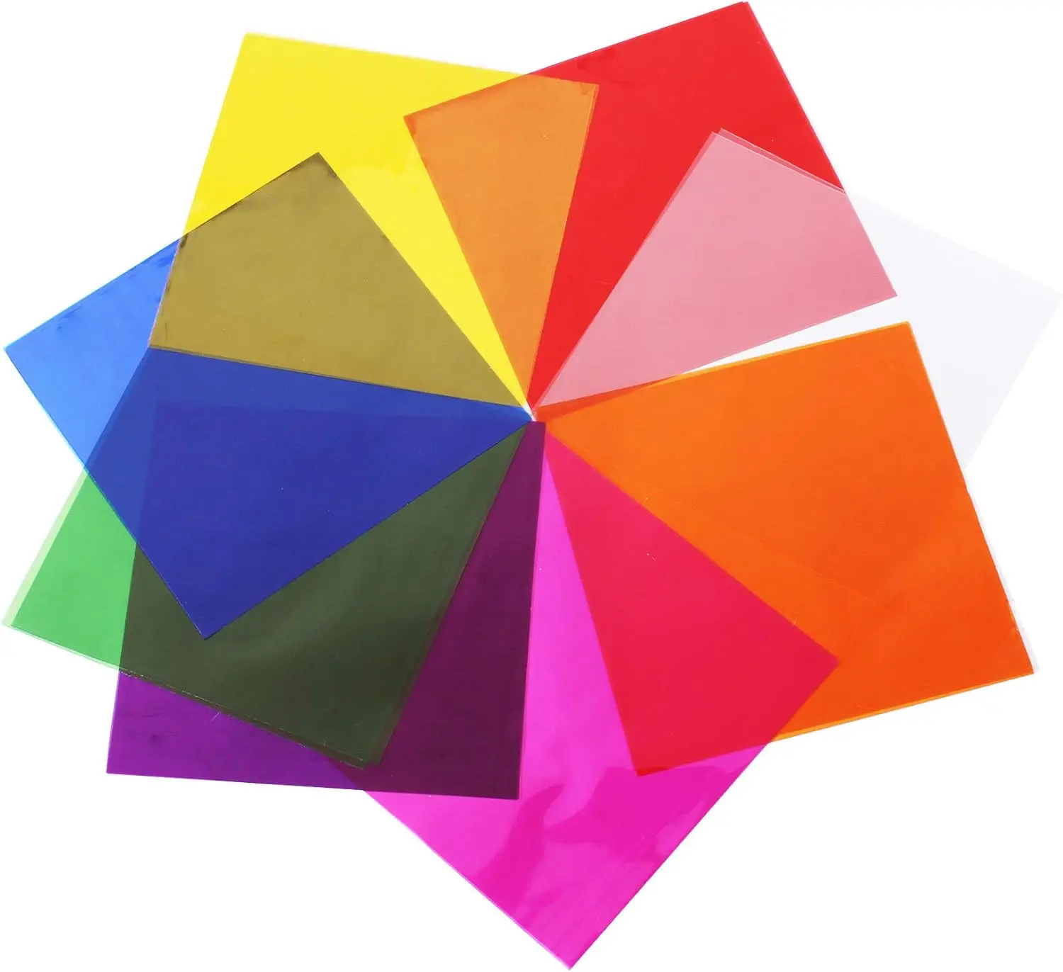 120 Pcs 7.5x7.5 Inch Cellophane Sheets for DIY Arts Crafts Decoration in 8 Colors
120 Pcs 7.5x7.5 Inch Cellophane Sheets for DIY Arts Crafts Decoration in 8 Colors
