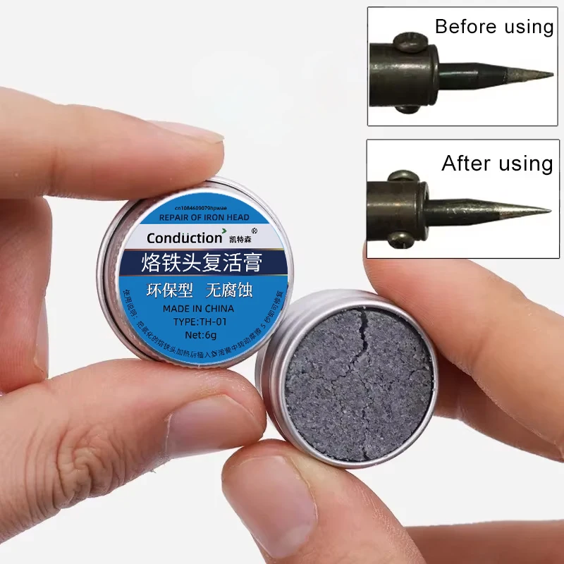 1/5 Pcs Soldering Iron Tip Tinner Activator Removing Oxidation Cleaning Cream Activator Welding Iron Tip Cleaner Lead Free
1/5 Pcs Soldering Iron Tip Tinner Activator Removing Oxidation Cleaning Cream Activator Welding Iron Tip Cleaner Lead Free