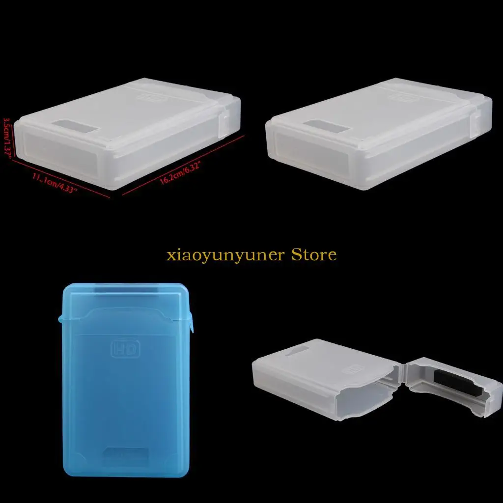 P9JB 3.5" Dustproof for Protection Box for Case For Sata IDE HDD Hard Drive Disk Storage Case-