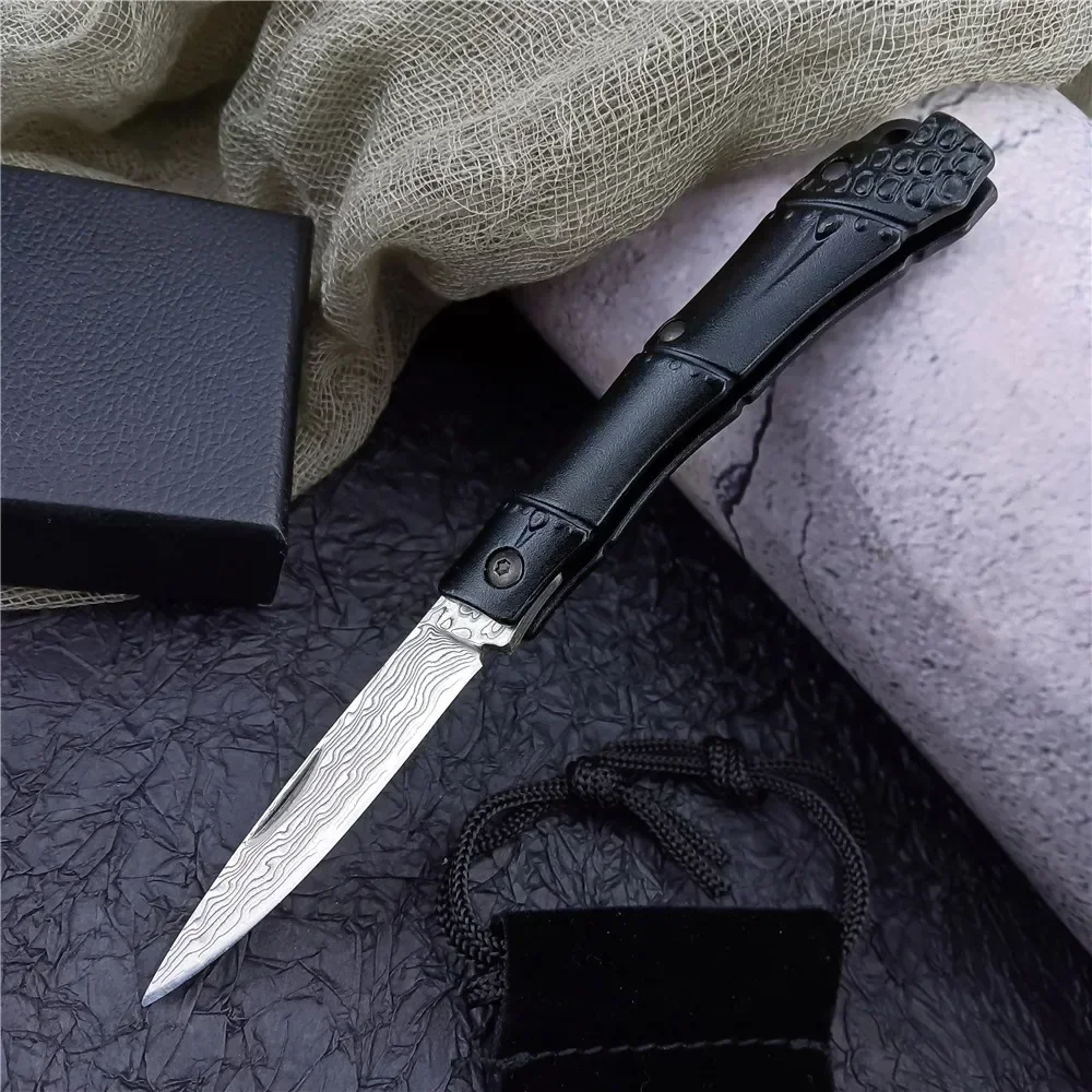 Outdoor VG10 Damascus Steel Folding Pocket Knife Copper/Aluminum Handle Survival EDC Knives Self Defense Navaja Defense Faca
Outdoor VG10 Damascus Steel Folding Pocket Knife Copper/Aluminum Handle Survival EDC Knives Self Defense Navaja Defense Faca