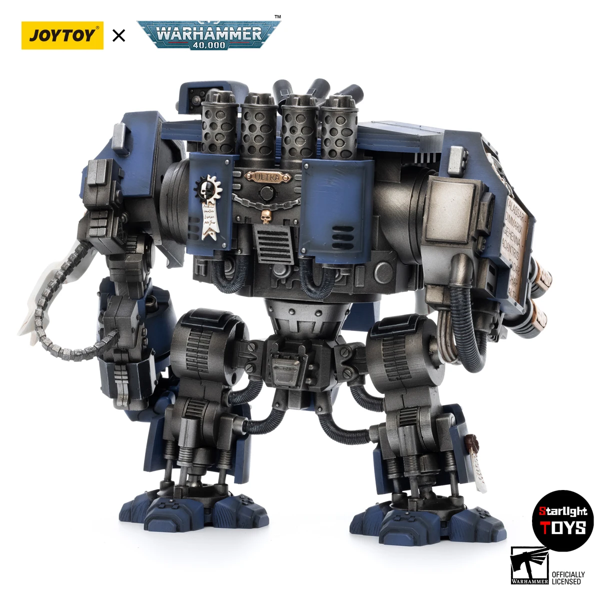 JOYTOY 1/18 Action Figure Warhammer 40K Space Marines Uitramarines Venerable Dreadnought Model Toy Gift
JOYTOY 1/18 Action Figure Warhammer 40K Space Marines Uitramarines Venerable Dreadnought Model Toy Gift