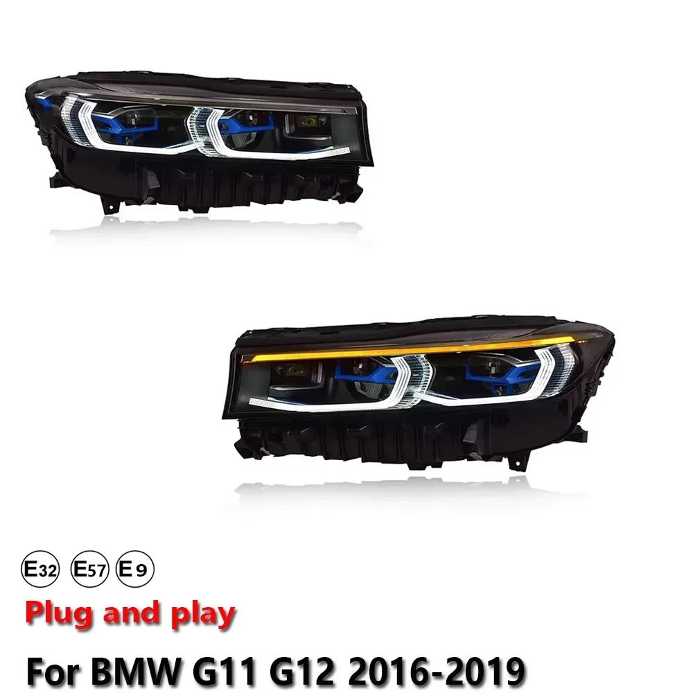 KQX Car Accessories LED Headlight Light For BMW G11 G12 2016-2019 DRL Projector Front Brake Turn Signal Lamp Plug and Play
KQX Car Accessories LED Headlight Light For BMW G11 G12 2016-2019 DRL Projector Front Brake Turn Signal Lamp Plug and Play
