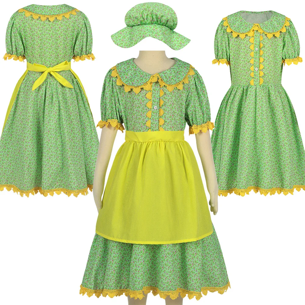 Disguise Colonial Pioneer Girl Cosplay Girls Clothing Historic Stage Costume 6 to 14 Years Roleplay Fancy Dress Up Party Outfits
Disguise Colonial Pioneer Girl Cosplay Girls Clothing Historic Stage Costume 6 to 14 Years Roleplay Fancy Dress Up Party Outfits