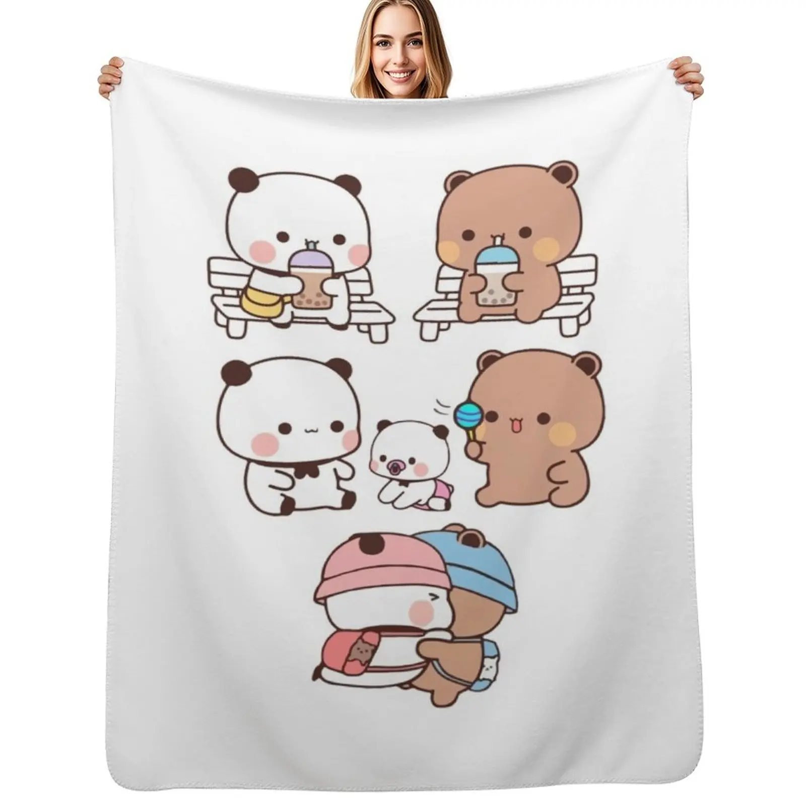 Медведь и Панда Бубу Дуду Воздушный Шар Плед Кровать Плед Декоративный Диван Дизайнерское Одеяло
Медведь и Панда Бубу Дуду Воздушный Шар Плед Кровать Плед Декоративный Диван Дизайнерское Одеяло