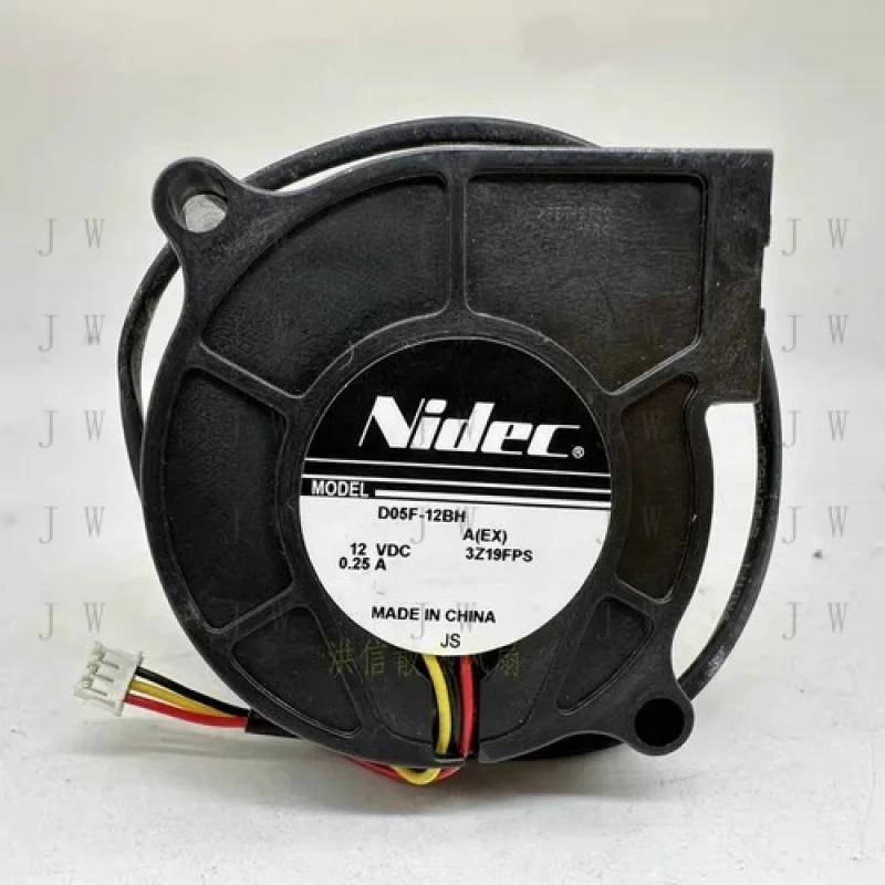 DDZ for Nidec D05F-12BH 12V 0.25A 5025 3-Pin Turbo Projector Cooling Fan
DDZ for Nidec D05F-12BH 12V 0.25A 5025 3-Pin Turbo Projector Cooling Fan