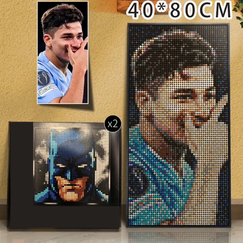 8000+pcs Creative Football Star Pixel Wall Mural Puzzle Decorative Painting for Men's Gift
8000+pcs Creative Football Star Pixel Wall Mural Puzzle Decorative Painting for Men's Gift