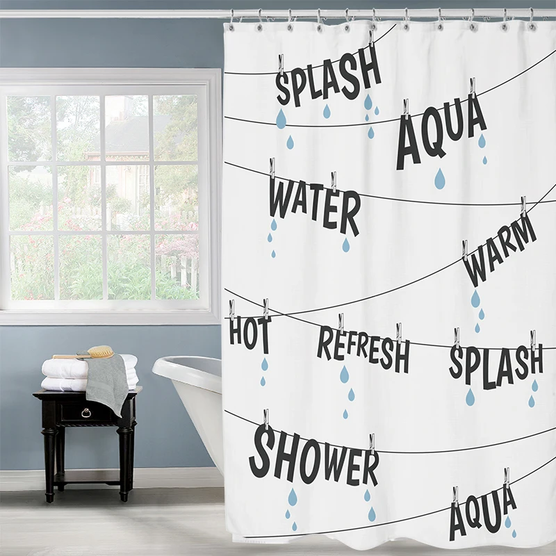 Simple Shower Curtain Decor Modern Design Liner Shower Curtain Sheer Fabric Waterproof Cortinas De Ducha Home Garden Supplies
Simple Shower Curtain Decor Modern Design Liner Shower Curtain Sheer Fabric Waterproof Cortinas De Ducha Home Garden Supplies
