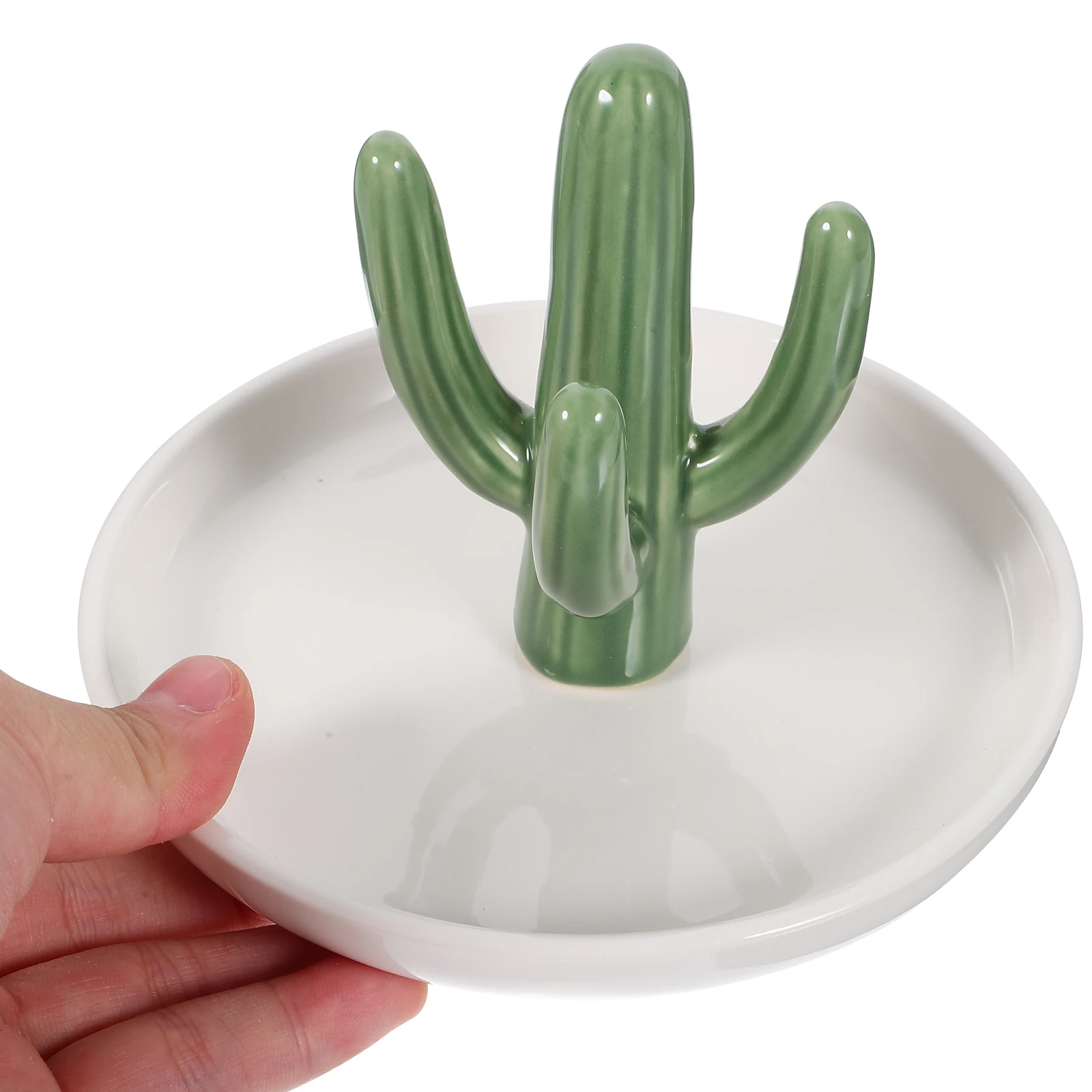 Cactus Ceramic Jewelry Tray Desktop Organizer Elegant Jewelry Display Plate Storage Dish Ring Holder Decorative Tray
Cactus Ceramic Jewelry Tray Desktop Organizer Elegant Jewelry Display Plate Storage Dish Ring Holder Decorative Tray
