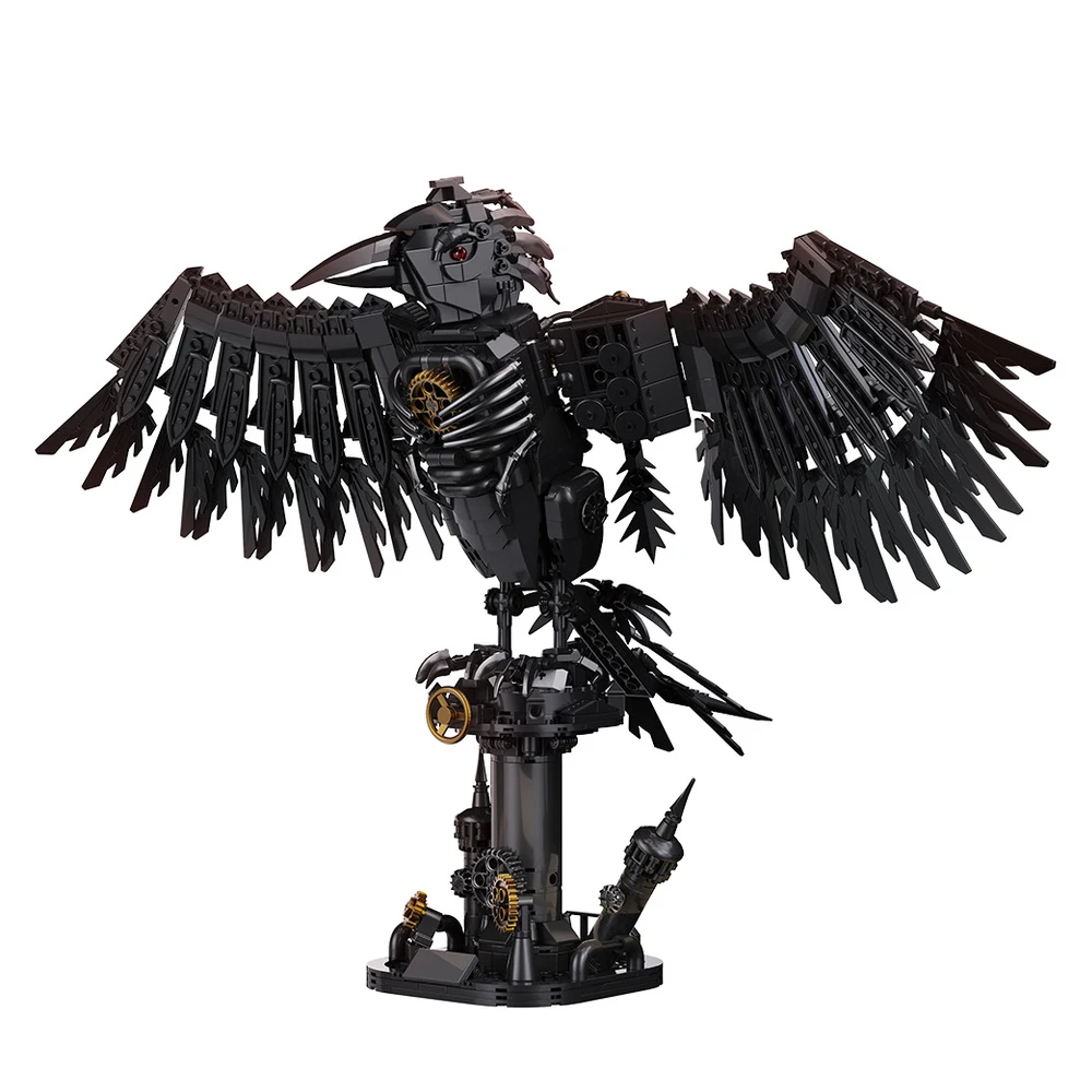 IN STOCK MOC Creativity Mechanical Crow Building Blocks Model Bird Bricks Assembling Toys for Children Birthday Gift Set
IN STOCK MOC Creativity Mechanical Crow Building Blocks Model Bird Bricks Assembling Toys for Children Birthday Gift Set