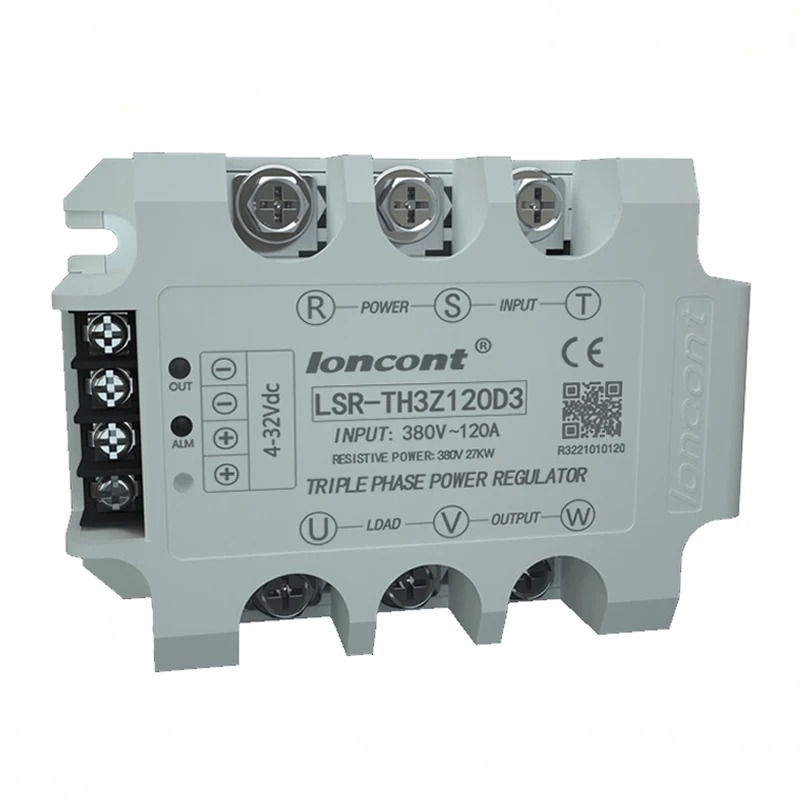 Three-phase AC Solid State Relay 120A/380V LSR-TH3Z120D3 DC Control AC Non-contact LSR-TH3Z120D3
Three-phase AC Solid State Relay 120A/380V LSR-TH3Z120D3 DC Control AC Non-contact LSR-TH3Z120D3