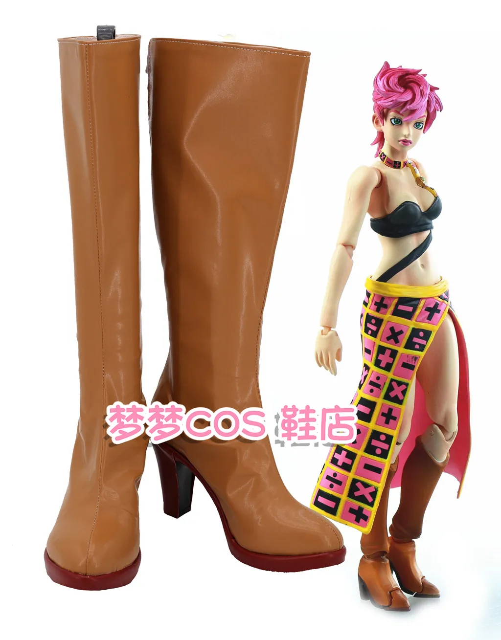 Trish Una Cosplay Shoes JoJo's Bizarre Adventure Golden Wind Costume Women Halloween Carnival Party Boots
Trish Una Cosplay Shoes JoJo's Bizarre Adventure Golden Wind Costume Women Halloween Carnival Party Boots