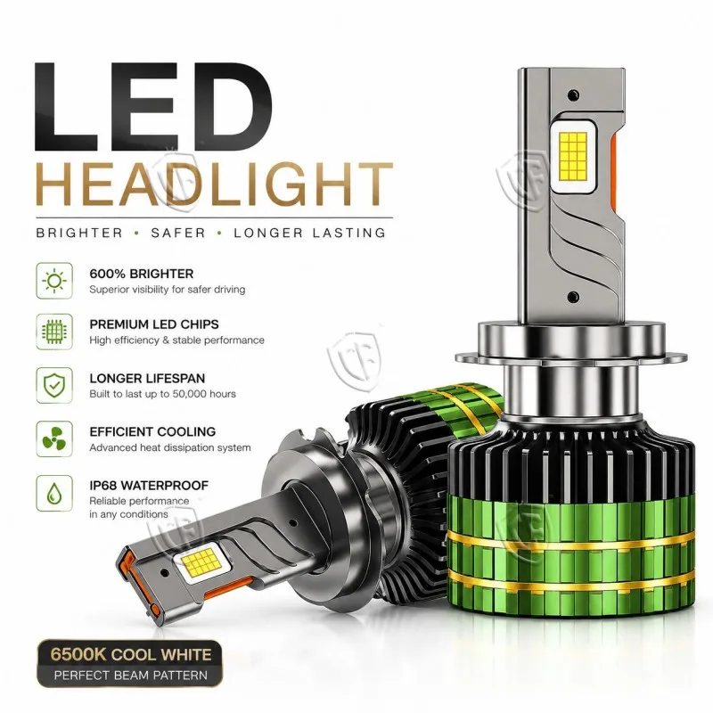 CF 1200W 800000LM Canbus H4 H7 H1 LED H8 H9 H11 9005 9006 9012 HB3 HB4 Car LED Headlight Auto Fog Lamp LED Bulbs 6000K 12V
CF 1200W 800000LM Canbus H4 H7 H1 LED H8 H9 H11 9005 9006 9012 HB3 HB4 Car LED Headlight Auto Fog Lamp LED Bulbs 6000K 12V