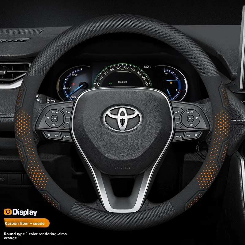 Leather Car Steering Wheel Cover for Toyota CHR RAV4 Corolla Highlander Prius Yaris Prius RAIZE RUSE Auris Camry Accessories
Leather Car Steering Wheel Cover for Toyota CHR RAV4 Corolla Highlander Prius Yaris Prius RAIZE RUSE Auris Camry Accessories