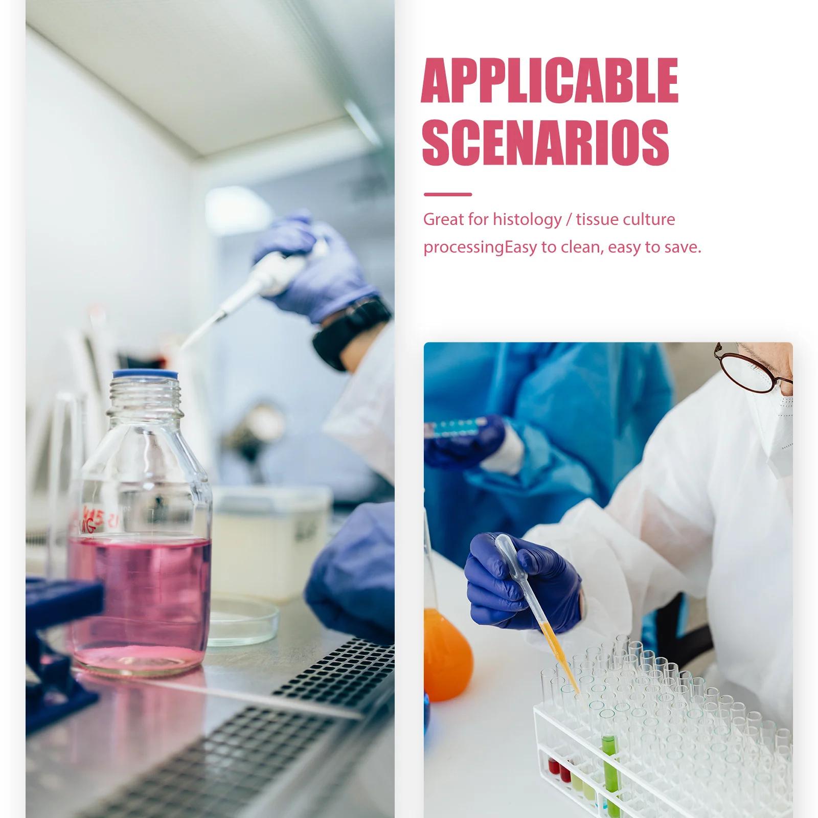 200 pcs Tissue Embedding Cassette White Square Hole Flow Through Design For Histology Processing Scientific Medical Tool Supply
200 pcs Tissue Embedding Cassette White Square Hole Flow Through Design For Histology Processing Scientific Medical Tool Supply