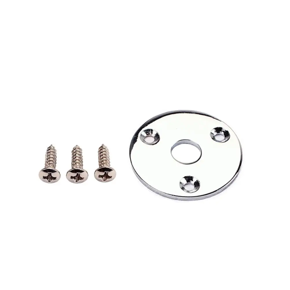 Cat Eye Socket Guitar Input Jack Plate Round and Bass Replacement Screws Gold Metal
Cat Eye Socket Guitar Input Jack Plate Round and Bass Replacement Screws Gold Metal