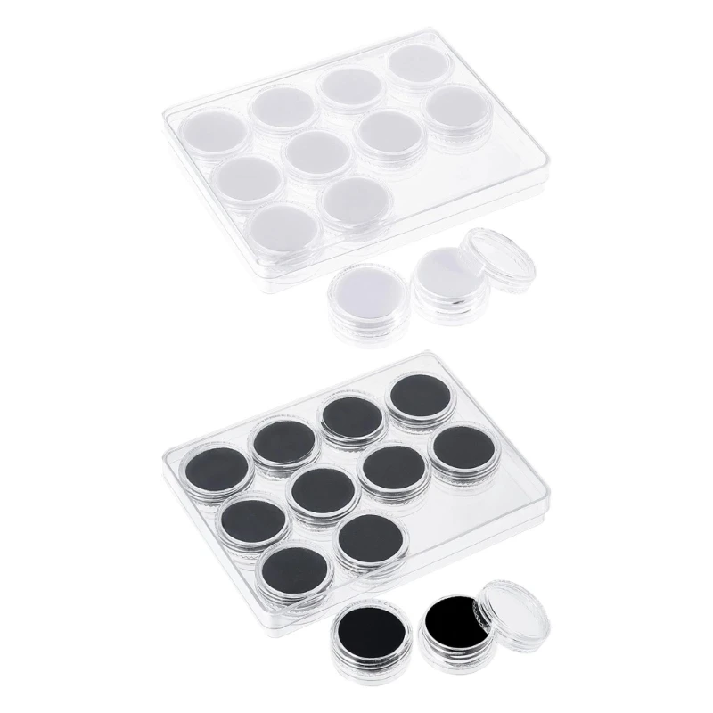 D46E Multi Purpose Foam Cushioned Acrylic Display Case 12 Circular Compartments Protective Storage Solution For Loose Crystals
D46E Multi Purpose Foam Cushioned Acrylic Display Case 12 Circular Compartments Protective Storage Solution For Loose Crystals