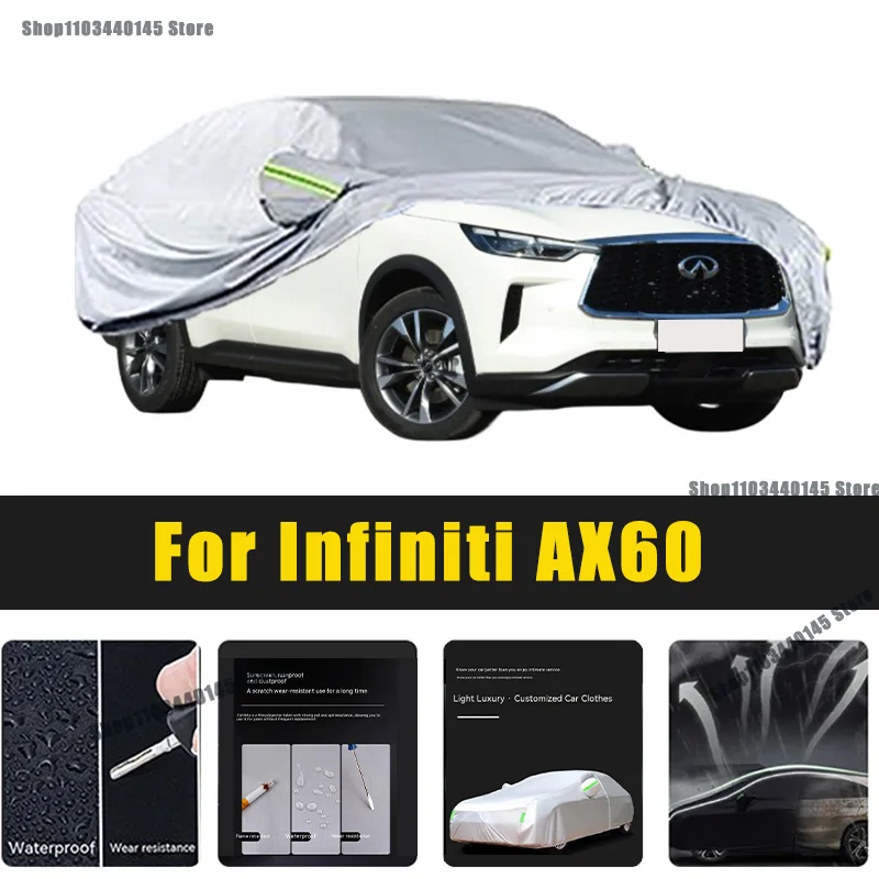Full Car Covers Outdoor Sun UV Protection Dust Rain Snow Oxford cover Protective For Infiniti AX60 Accessories
Full Car Covers Outdoor Sun UV Protection Dust Rain Snow Oxford cover Protective For Infiniti AX60 Accessories