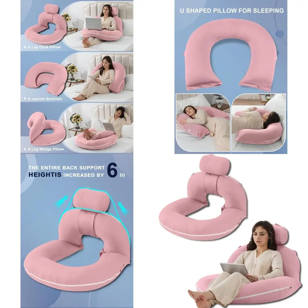 Подушка для поддержки спины кровати и дивана для взрослых — эргономичная игровая подушка, обновленная охлаждающий розовый цвет
Подушка для поддержки спины кровати и дивана для взрослых — эргономичная игровая подушка, обновленная охлаждающий розовый цвет