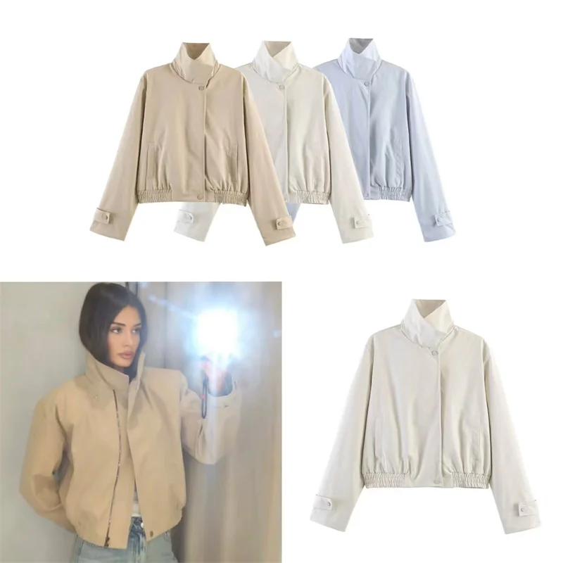 2026 Summer New Style Women's Coat Solid Color Long Sleeve Simple Loose Coat Parka Casual Fashion Versatile
2026 Summer New Style Women's Coat Solid Color Long Sleeve Simple Loose Coat Parka Casual Fashion Versatile