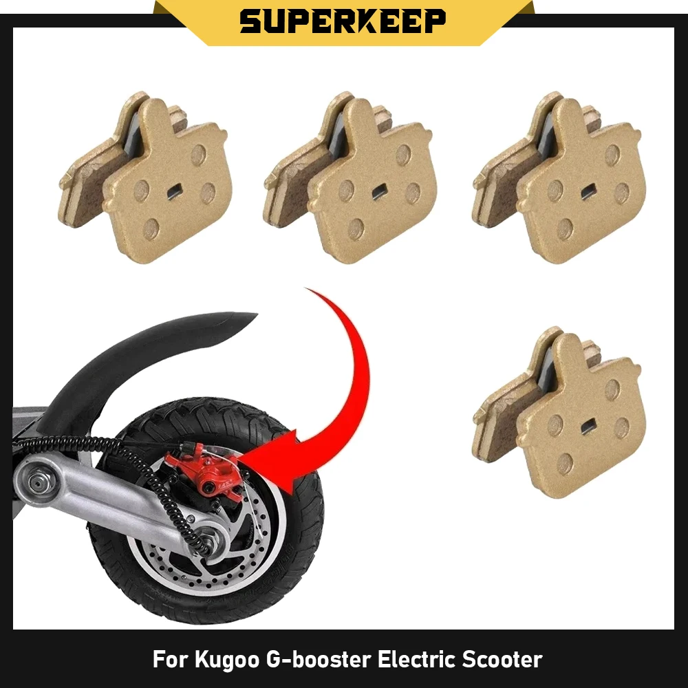 Electric Scooter Brake Pads For Kukirin G4 Kugoo G-booster Semi-Metal Disc Friction Plates Hydraulic Brake Pad Repair Parts
Electric Scooter Brake Pads For Kukirin G4 Kugoo G-booster Semi-Metal Disc Friction Plates Hydraulic Brake Pad Repair Parts