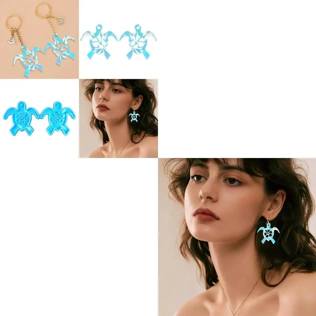 Trendy Earring and Pendant Molds for Fashionable Accessories Versatile Earring Pendant Resin Mold with Various Shapes
Trendy Earring and Pendant Molds for Fashionable Accessories Versatile Earring Pendant Resin Mold with Various Shapes