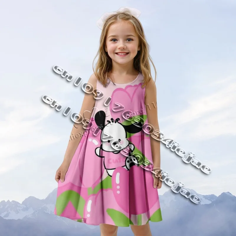 Summer Children's Wear Summer New 3D Cute Pochacco Print Fashion Children's Beach Vacation Girl Sleeveless Dress Gift
Summer Children's Wear Summer New 3D Cute Pochacco Print Fashion Children's Beach Vacation Girl Sleeveless Dress Gift