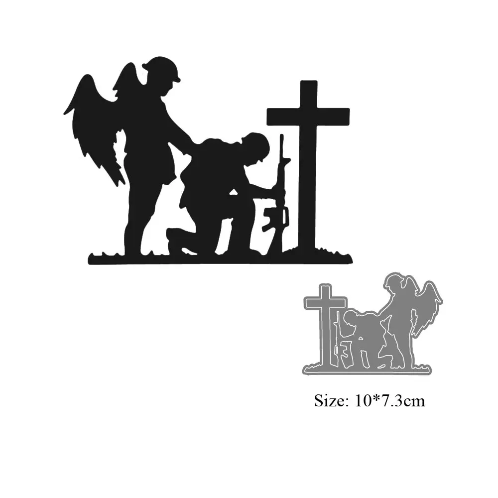 Soldiers Metal Cutting Dies Cut Mold Scrapbook Paper Craft Knife Mould Blade Punch Stencils
Soldiers Metal Cutting Dies Cut Mold Scrapbook Paper Craft Knife Mould Blade Punch Stencils