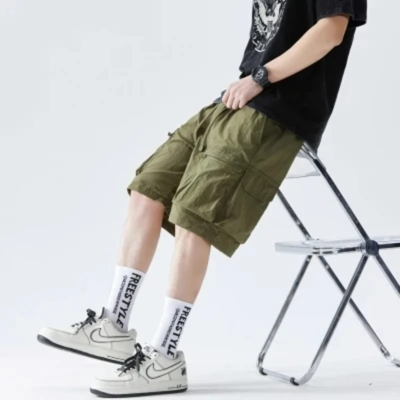 2024 Summer New Product Multi Pocket Work Shorts for Men's Summer Thin Versatile High Street Casual Pants American Loose 5 Pants
2024 Summer New Product Multi Pocket Work Shorts for Men's Summer Thin Versatile High Street Casual Pants American Loose 5 Pants