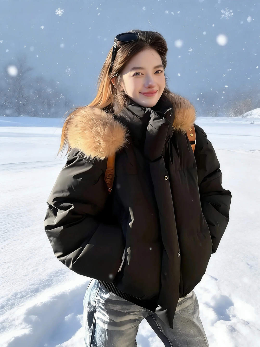 Мужская зимняя утепленная куртка из искусственной кожи с меховым воротником, хлопковая, в американском уличном стиле, с капюшоном
Мужская зимняя утепленная куртка из искусственной кожи с меховым воротником, хлопковая, в американском уличном стиле, с капюшоном