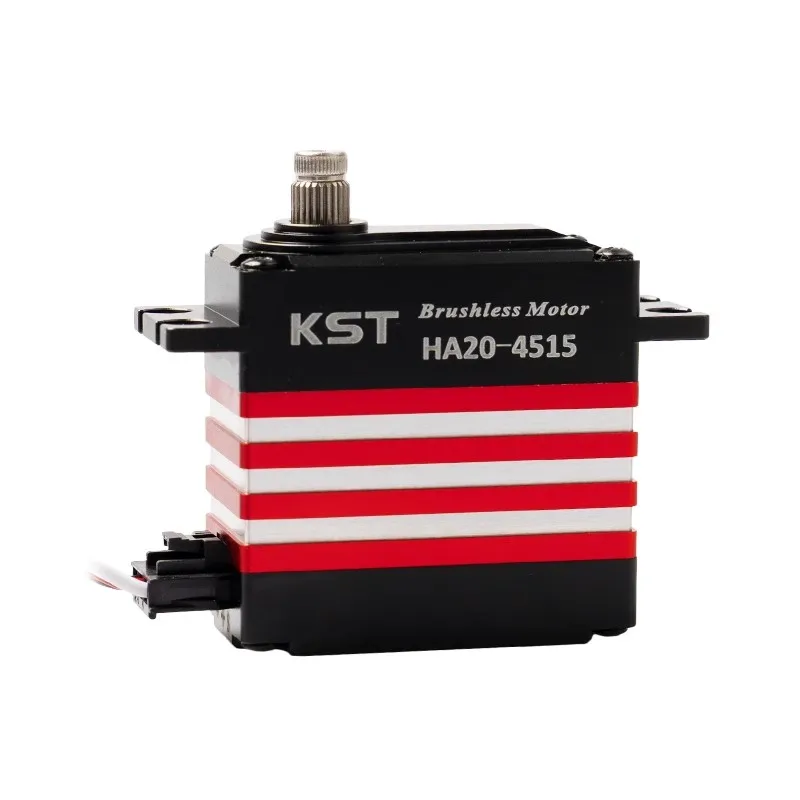 KST HA20-4515 50 кг 120г ° Бесщеточный цифровой сервопривод со сверхвысоким крутящим моментом и быстрым откликом, подходящий для больших радиоуправляемых моделей
KST HA20-4515 50 кг 120г ° Бесщеточный цифровой сервопривод со сверхвысоким крутящим моментом и быстрым откликом, подходящий для больших радиоуправляемых моделей
