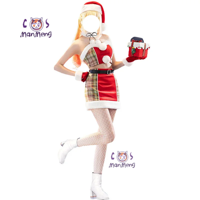 Аниме My Dress-Up Darling Kitagawa Marin Cos Name Косплей Костюм Рождественская девушка милое клетчатое платье цилиндр носок сладкий праздничный костюм
Аниме My Dress-Up Darling Kitagawa Marin Cos Name Косплей Костюм Рождественская девушка милое клетчатое платье цилиндр носок сладкий праздничный костюм