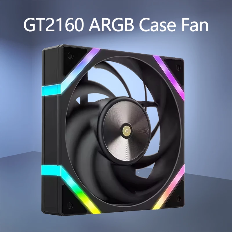 ICE Whale GT2160 High Performance Chassis Fan 4PIN PWM 800-2200RPM Copper Bearing Case Fan 12cm ARGB Quiet Cooling Fan
ICE Whale GT2160 High Performance Chassis Fan 4PIN PWM 800-2200RPM Copper Bearing Case Fan 12cm ARGB Quiet Cooling Fan