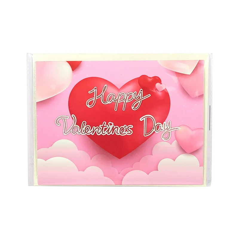 Valentine's Day Up Card, 3D Greeting Card For Valentines Day, Wedding, Anniversary, Engagement, For Man Woman
Valentine's Day Up Card, 3D Greeting Card For Valentines Day, Wedding, Anniversary, Engagement, For Man Woman