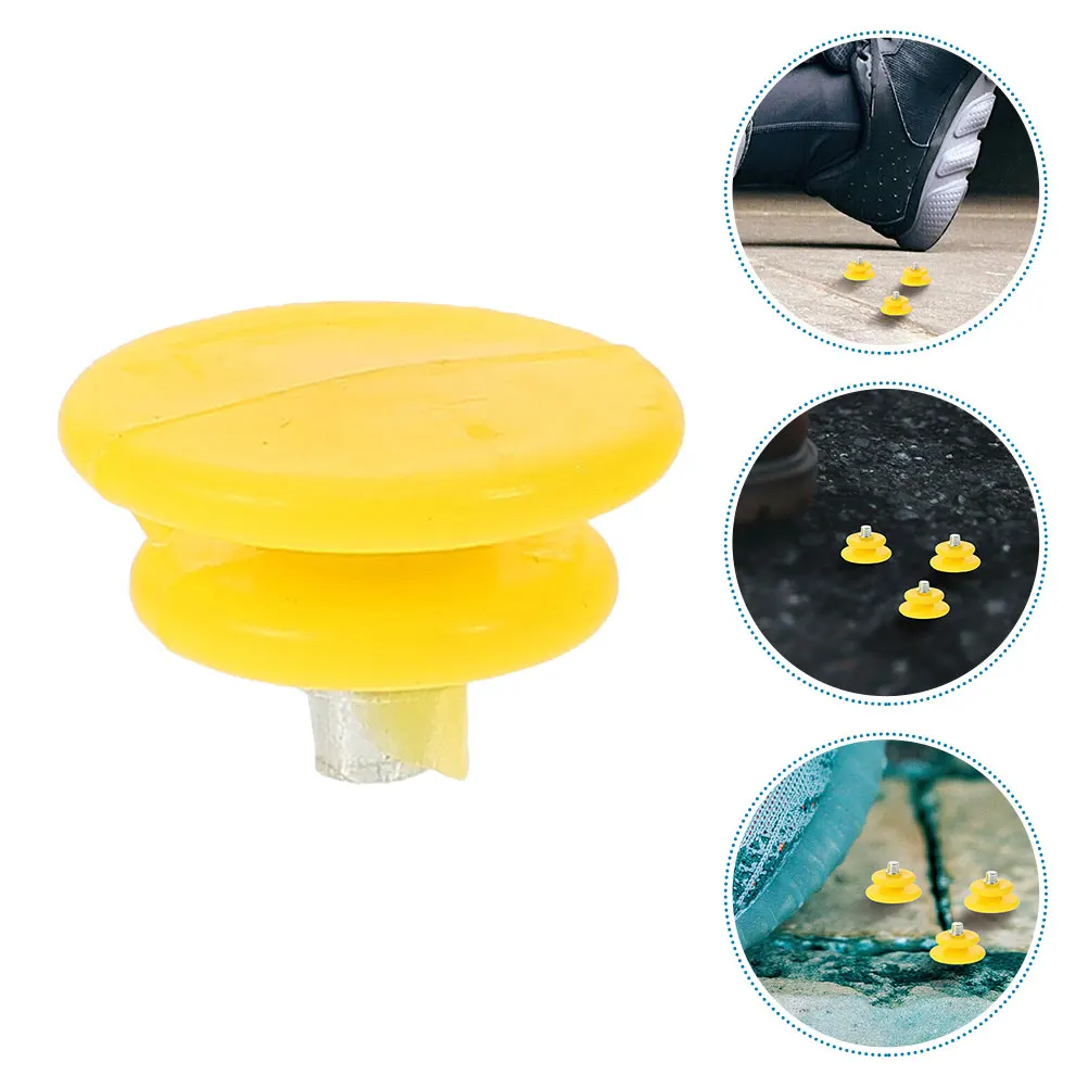 20 Pcs Crampons Spikes Anti Skid Shoe Grip Anti-slip Ice Cleats Nail Winter for Outdoor Activities Running Hiking Yellow Boots
20 Pcs Crampons Spikes Anti Skid Shoe Grip Anti-slip Ice Cleats Nail Winter for Outdoor Activities Running Hiking Yellow Boots