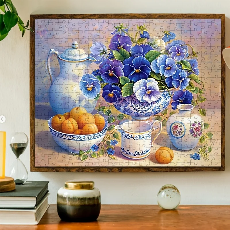 Various Sizes DIY Tea Set and flowers Jigsaw Puzzles Educational Games Colorful Puzzles Creative Gifts Home Decor
Various Sizes DIY Tea Set and flowers Jigsaw Puzzles Educational Games Colorful Puzzles Creative Gifts Home Decor