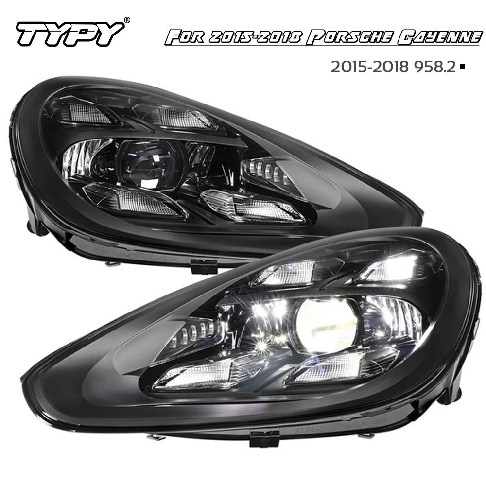 2PCS Car Lights For Porsche Cayenne Headlights 958.2 2015-2017 Front Head Light Plug and Play High Configure Design Matrix Accessories
2PCS Car Lights For Porsche Cayenne Headlights 958.2 2015-2017 Front Head Light Plug and Play High Configure Design Matrix Accessories
