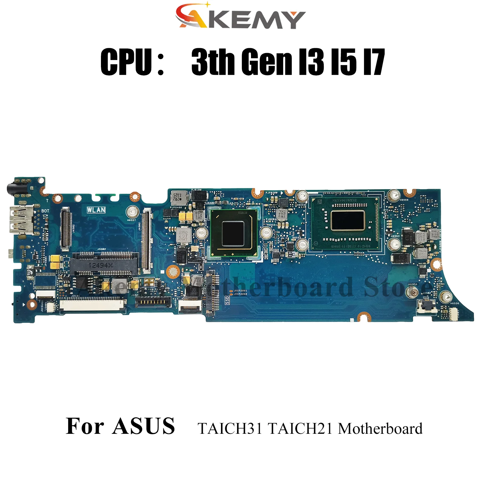 TAICHI21 Laptop Motherboard For ASUS ZenBook TAICH21 TAICH31 TAICHI Notebook Mainboard With I3 I5 I7 CPU 100% tests OK fast ship
TAICHI21 Laptop Motherboard For ASUS ZenBook TAICH21 TAICH31 TAICHI Notebook Mainboard With I3 I5 I7 CPU 100% tests OK fast ship