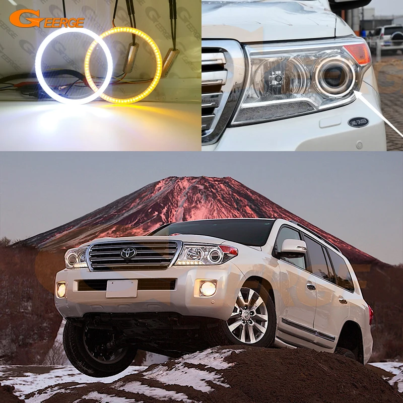 For Toyota Land Cruiser 200 J200 2012 2013 2014 2015 Day Light Ultra Bright SMD LED Angel Eyes Kit Halo Rings
For Toyota Land Cruiser 200 J200 2012 2013 2014 2015 Day Light Ultra Bright SMD LED Angel Eyes Kit Halo Rings