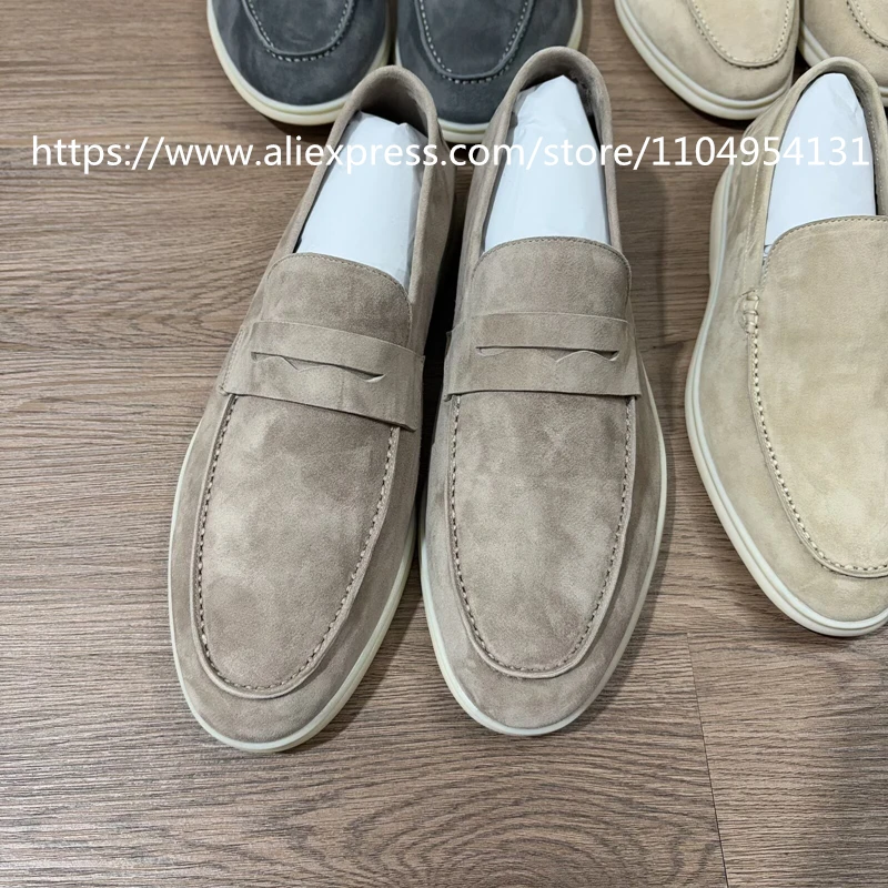 Colorful Loafers Casual All Real Leather Walking man's Shoes Sheepskin Suede
Colorful Loafers Casual All Real Leather Walking man's Shoes Sheepskin Suede