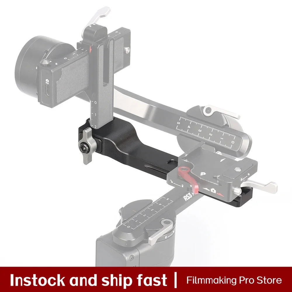 FOTGA Cold Shoe Mount Bracket Extension Bar with 1/4 Thread for DJI Ronin RS3 Mini Gimbal Stabilizer Monitor Video Light Stand
FOTGA Cold Shoe Mount Bracket Extension Bar with 1/4 Thread for DJI Ronin RS3 Mini Gimbal Stabilizer Monitor Video Light Stand
