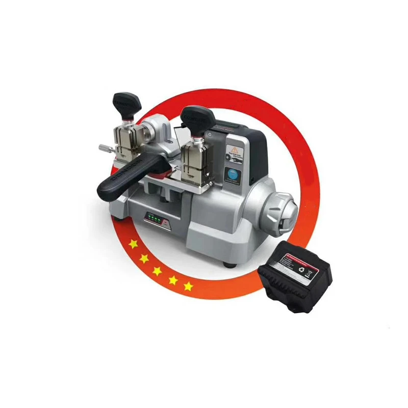 XC-009 Horizontal Key Cutting Machine With Battery For Single-Sided and Double-sided Keys
XC-009 Horizontal Key Cutting Machine With Battery For Single-Sided and Double-sided Keys