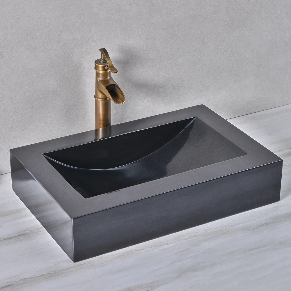%r Designer's Favorite Luxury Black Granite Big Size Rectangle Bathroom Sink Basin Countertop Art Wash Basin for Hotel and Home
%r Designer's Favorite Luxury Black Granite Big Size Rectangle Bathroom Sink Basin Countertop Art Wash Basin for Hotel and Home