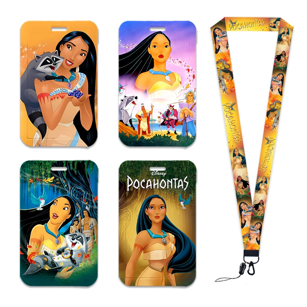 Disney Pocahontas Princess Lanyard For Keys Chain ID Credit Card Cover Bus Card Holder Charm Badge Holder Straps Accessories
Disney Pocahontas Princess Lanyard For Keys Chain ID Credit Card Cover Bus Card Holder Charm Badge Holder Straps Accessories