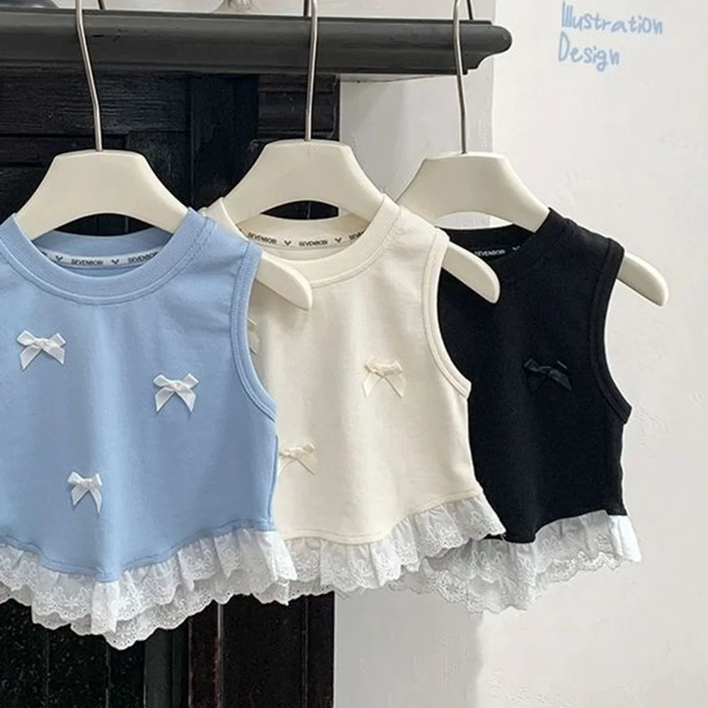 1pcs 1pcs Girls Sleeveless T-shirt Fashion Comfortable Top Children Kids Clothing Bow Short Vest 2025 Style Baby Lace Top
1pcs 1pcs Girls Sleeveless T-shirt Fashion Comfortable Top Children Kids Clothing Bow Short Vest 2025 Style Baby Lace Top