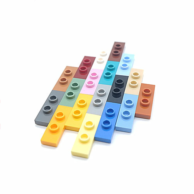 Rainbow Pig MOC Parts 34103 Plate Modified 1 x 3 with 2 Studs Compatible Bricks DIY Assmble Building Blocks Particle Kid Toys
Rainbow Pig MOC Parts 34103 Plate Modified 1 x 3 with 2 Studs Compatible Bricks DIY Assmble Building Blocks Particle Kid Toys