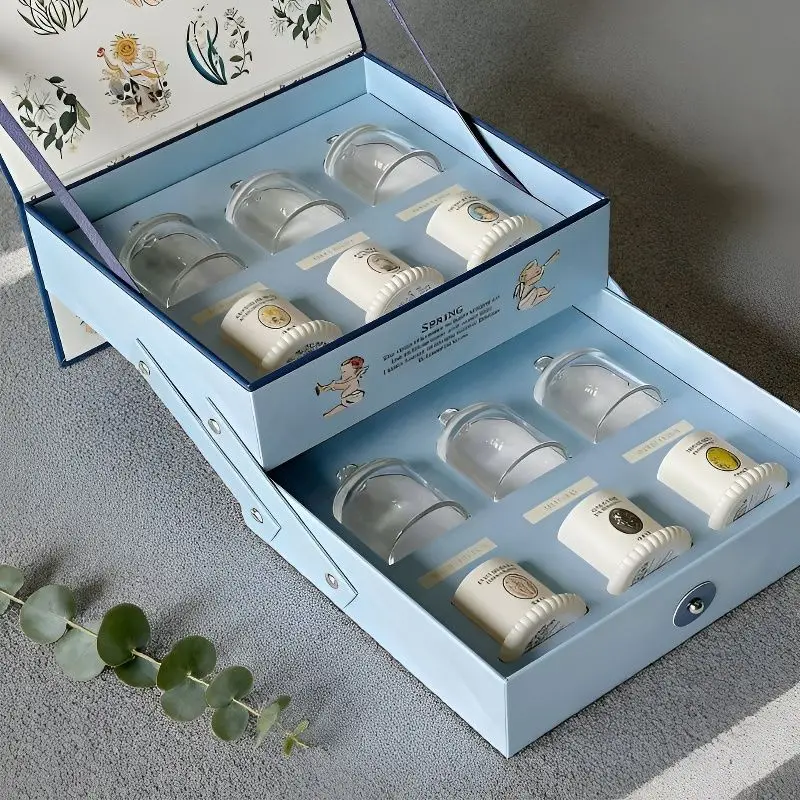 Plant extract essential oil bell jar fragrance gift set - scented candles, perfect for gifting to your girlfriend on holidays
Plant extract essential oil bell jar fragrance gift set - scented candles, perfect for gifting to your girlfriend on holidays