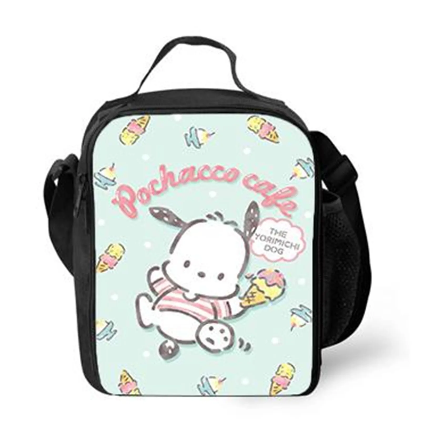 Kids Sanrio Pochacco Reusable Lunch Tote,Cute Lunch Box,Student Back to School Insulated Thermal Bag
Kids Sanrio Pochacco Reusable Lunch Tote,Cute Lunch Box,Student Back to School Insulated Thermal Bag
