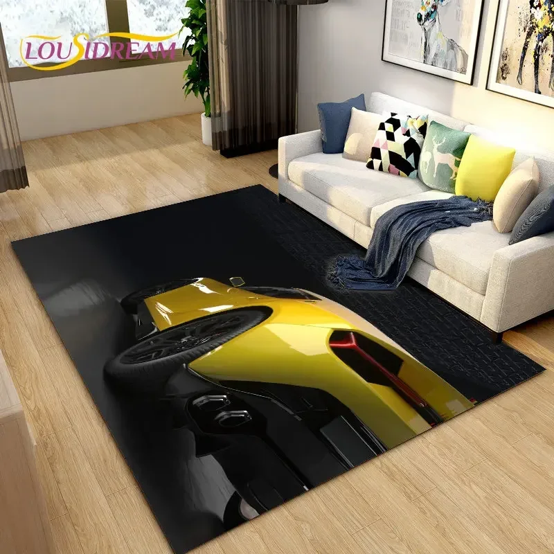 Новый 3D спортивный автомобильный коврик, ковер для гостиной, спальни, дивана, коврик для украшения, детский игровой нескользящий напольный коврик
Новый 3D спортивный автомобильный коврик, ковер для гостиной, спальни, дивана, коврик для украшения, детский игровой нескользящий напольный коврик
