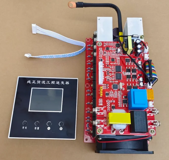 HY4008 or HY5012 Power Tube LCD Display Inverter PCB Motherboard, Universal From 12v To 72v, Power 2KW-14KW
HY4008 or HY5012 Power Tube LCD Display Inverter PCB Motherboard, Universal From 12v To 72v, Power 2KW-14KW