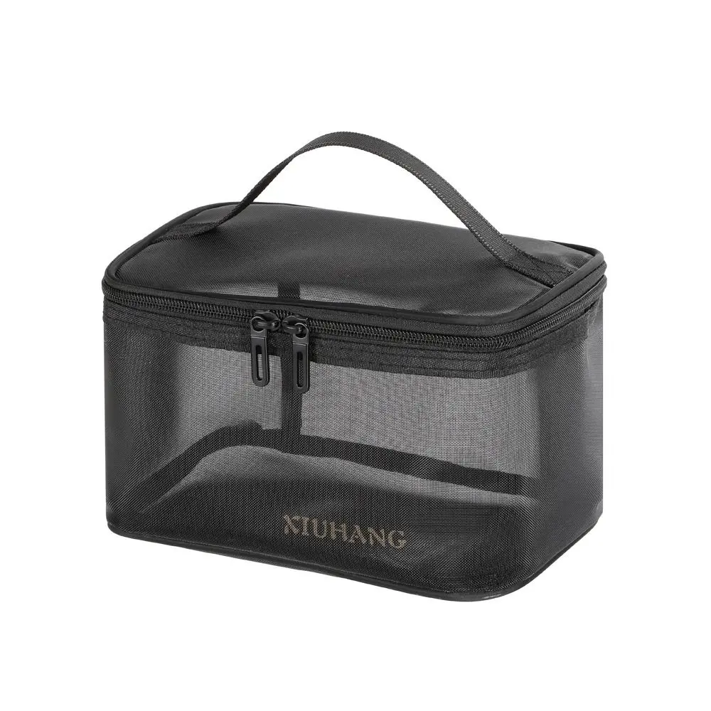 Organizer Double Layer Transparent Large Capacity Mesh Toiletry Bag Women Cosmetic Bag Korean Storage Bag Zipper Makeup Bag
Organizer Double Layer Transparent Large Capacity Mesh Toiletry Bag Women Cosmetic Bag Korean Storage Bag Zipper Makeup Bag